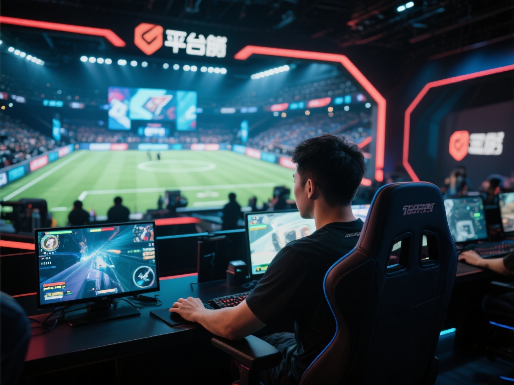 例如，一位资深玩家经常光顾平台的电子竞技区。他提到